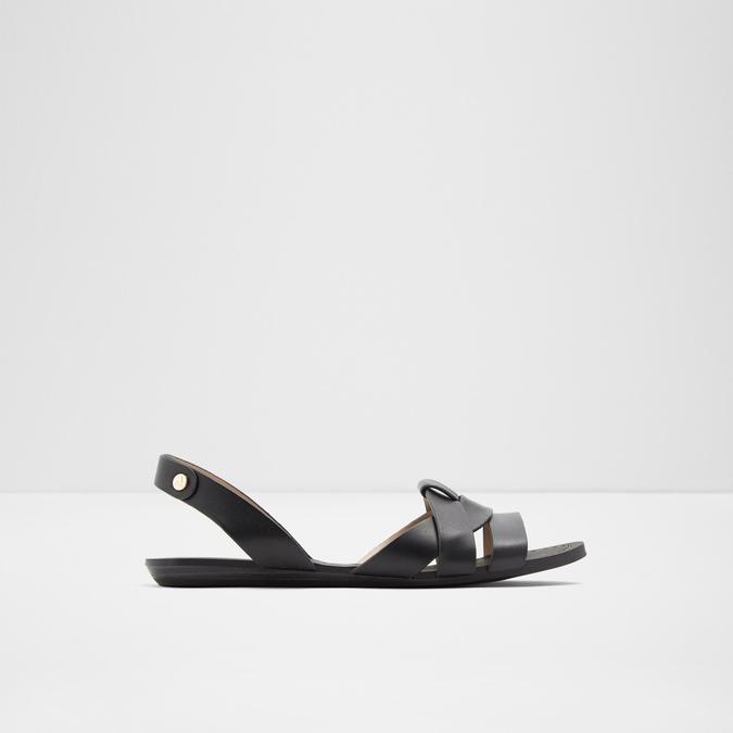 Deladriewiel Women's Black Flat Sandals image number 0