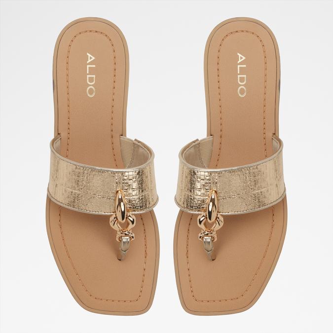 MADALINE Gold Women Flats image number 5
