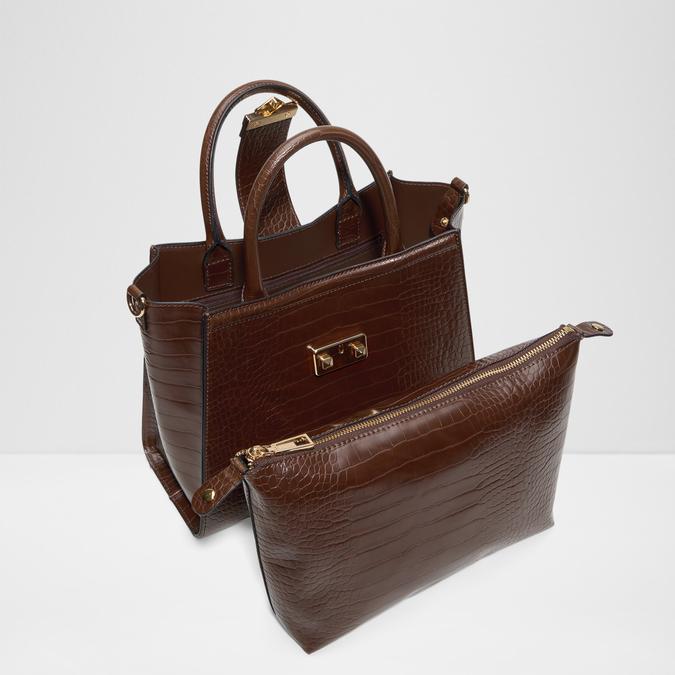 CREALILY Brown Women Satchel image number 2