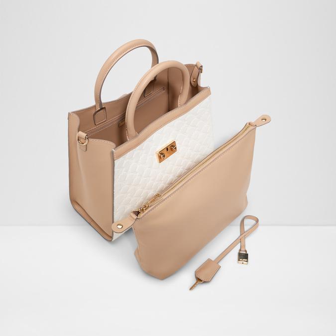 Crelally Women's White Satchel image number 2