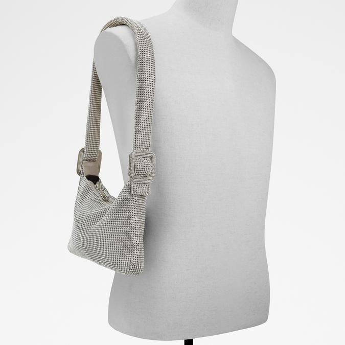 Banalia Women's Silver Shoulder Bag image number 3