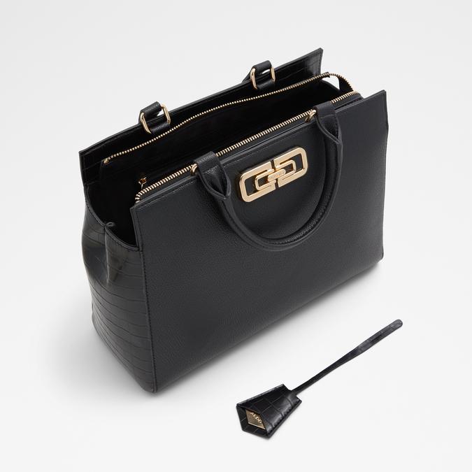 Javanaldar Women's Black Satchel image number 2