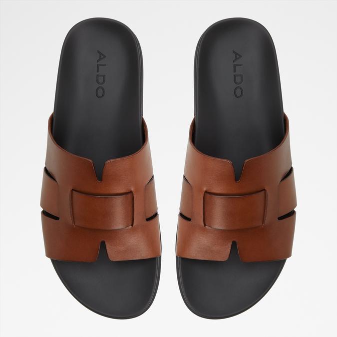 Padiena-In Men's Cognac Strap Sandals