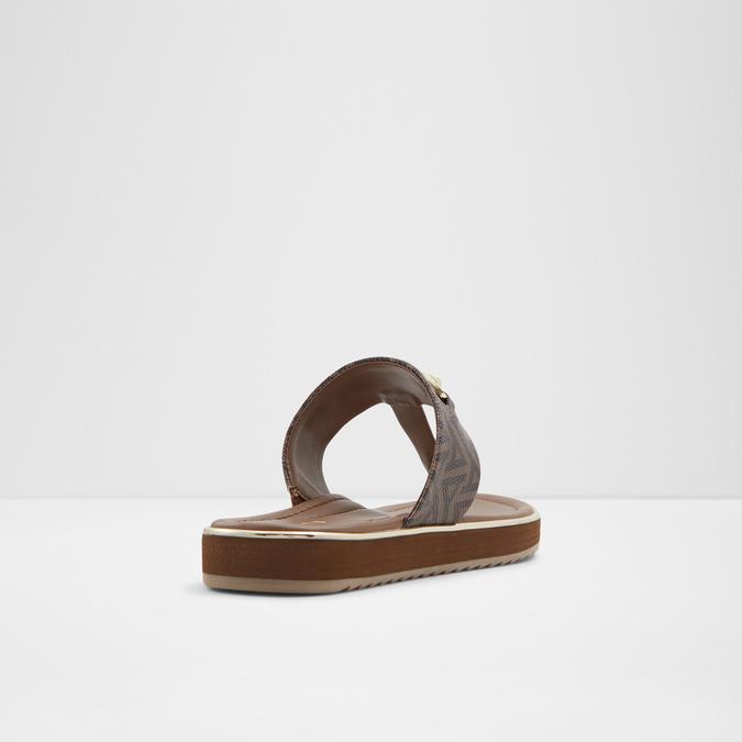 DEVERENA Brown Women Sandals