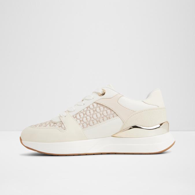 Gumtreea-In Women's Beige Sneaker Wedges image number 3