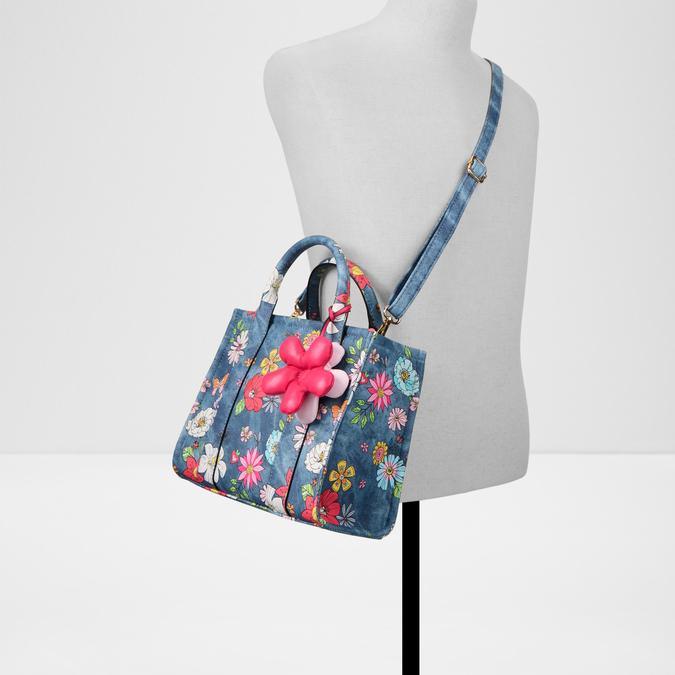  FLORALBLOOM BLUE Women Satchel image number 3