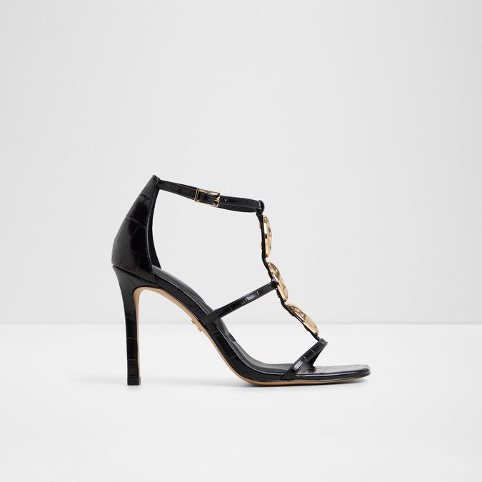 Basils-In Women's Black Dress Sandals