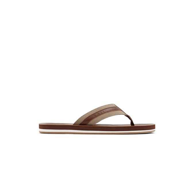 Voessi Men's Beige Flat Sandals image number 0