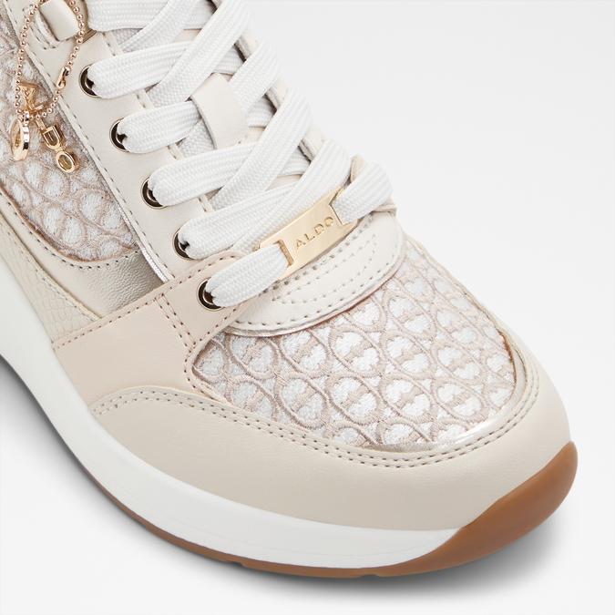 Caroteriel-In Women's Beige Sneaker Wedges image number 5