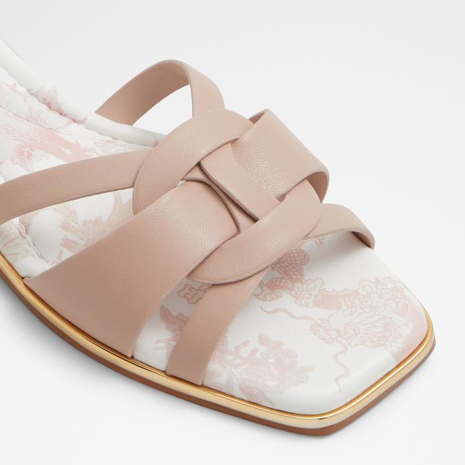 Cadialdan Women's Pink Flat Sandals image number 5