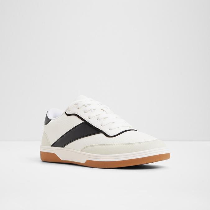 Ashwina-In Men's White Low Top Sneakers image number 4