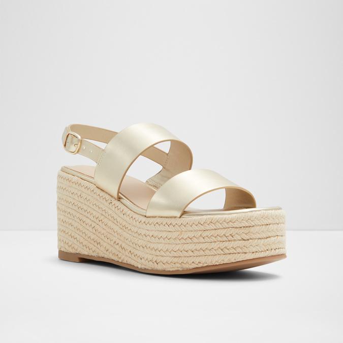 Keoni-In Women's Champagne Wedges image number 4
