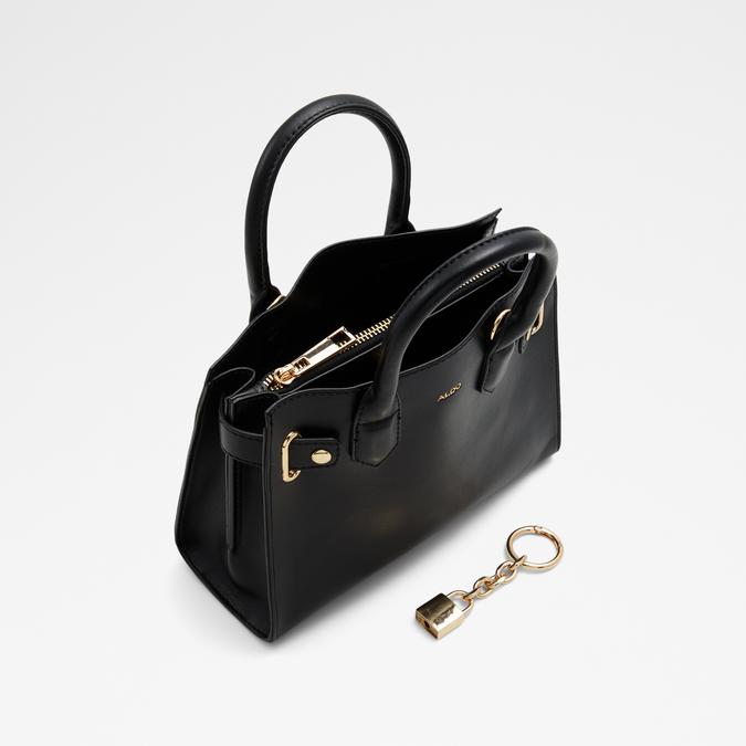 Lockette Women's Black Satchel image number 2