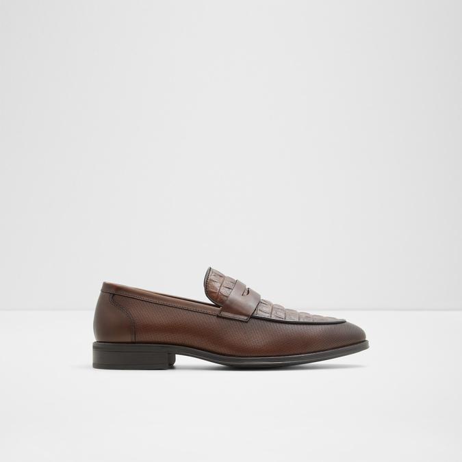 Purvu Men's Dark Brown Dress Loafers image number 0