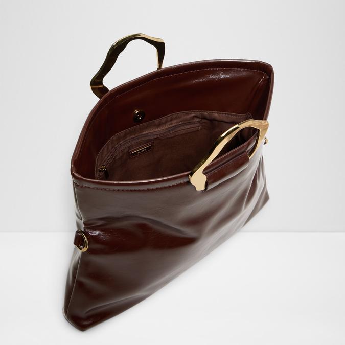 ZALINYA Brown Women Clutch image number 2