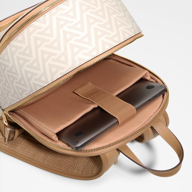 Cadoma Women's Beige Backpack image number 4