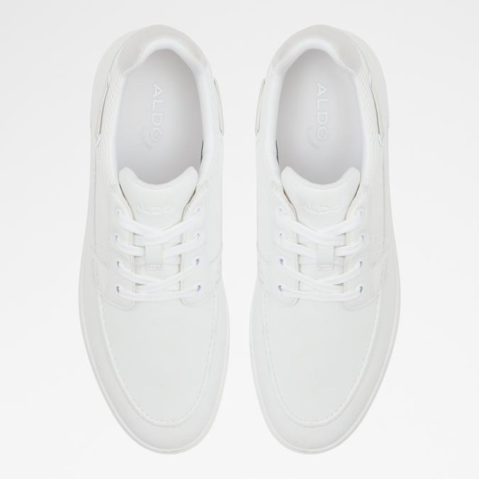 Tazz Men's White Boat Shoe image number 1