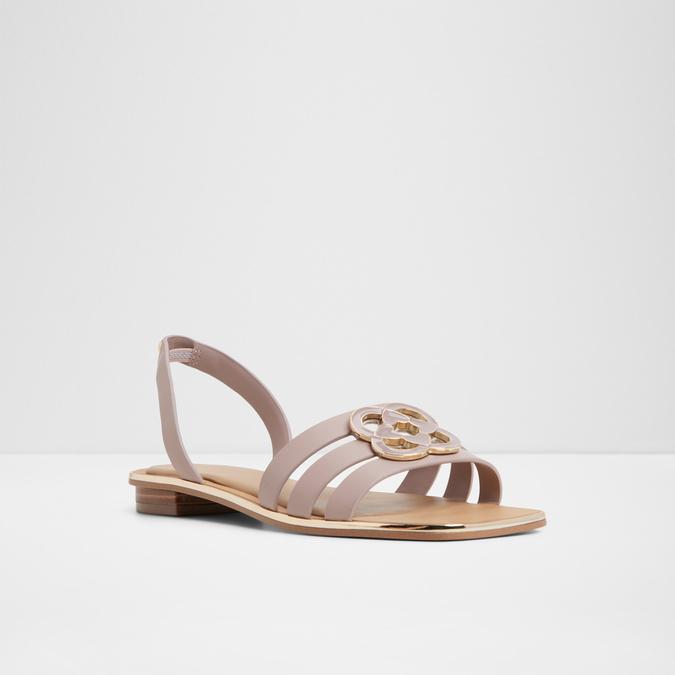 Francos-In Women's Pink Flat Sandals image number 4