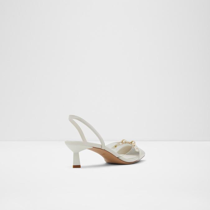 Safiana Women's White Pumps image number 2
