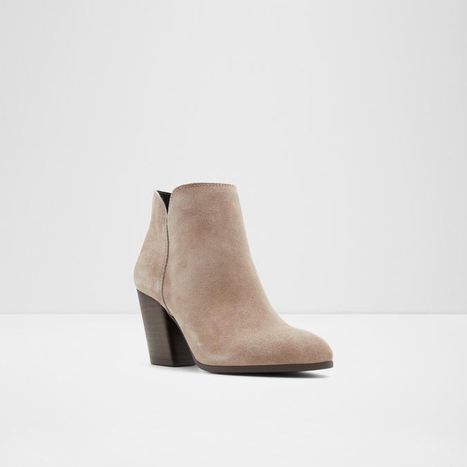 Blanka Women's Open Grey Ankle Boots image number 4