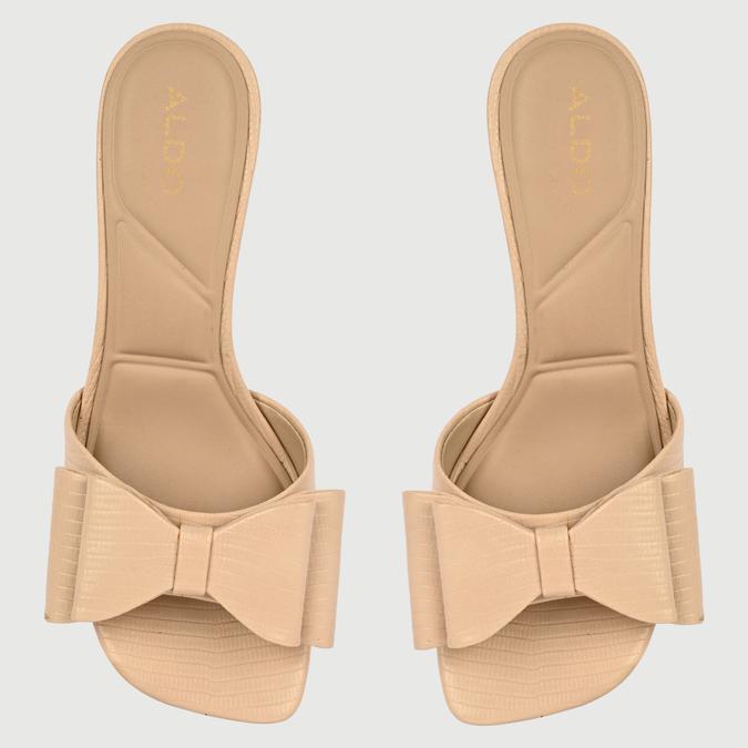 DISTINGUISHE-IN Medium Beige Women Dress Sandals image number 4