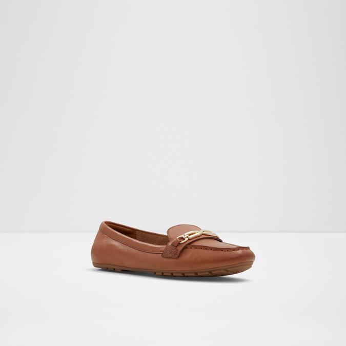 Bagdish Women's Brown Loafers image number 4