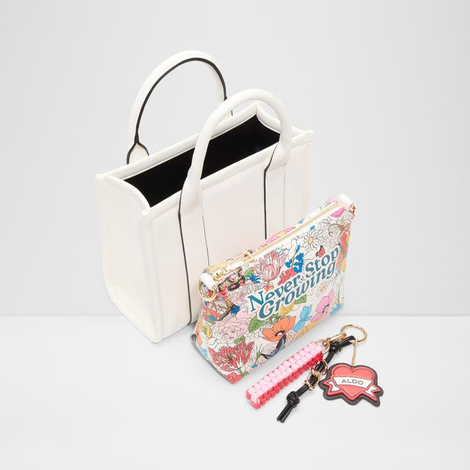Whatisadam04 Women's White Satchel image number 2
