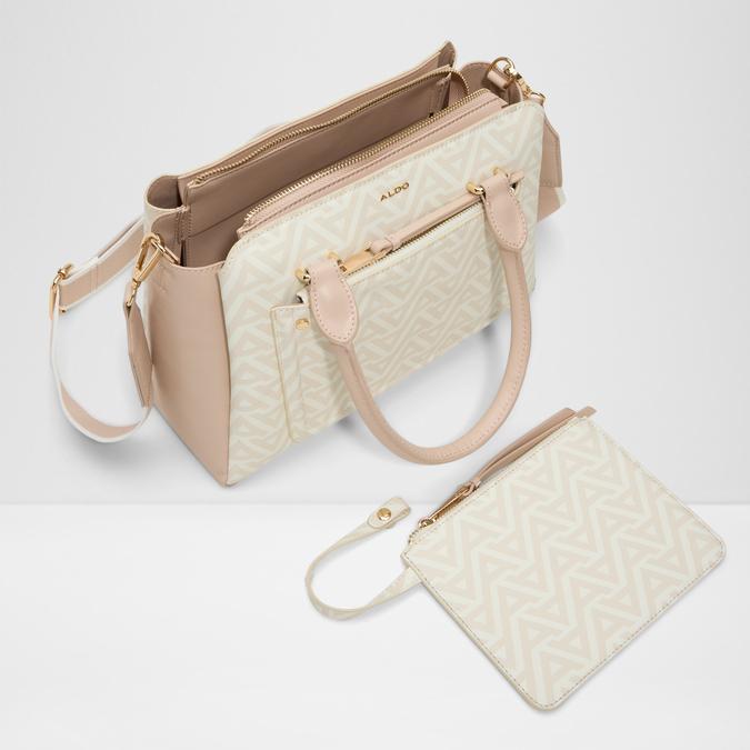 Kederasean Women's Beige Satchel image number 2