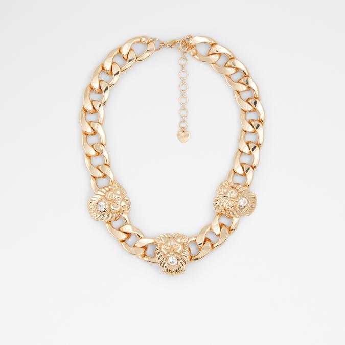 Cytram Women's Black On Gold Necklace