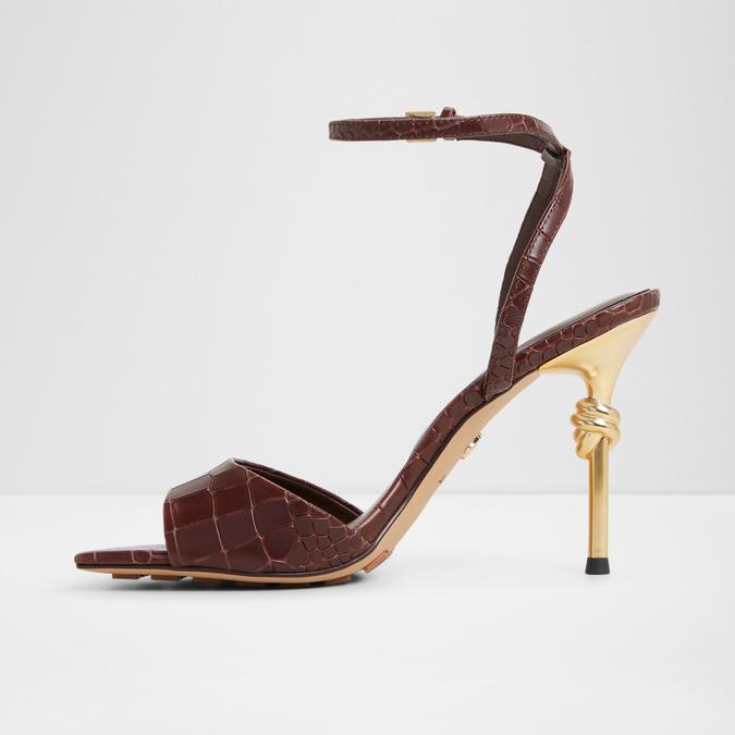 Harmonious-In Women's Brown Dress Sandals image number 3