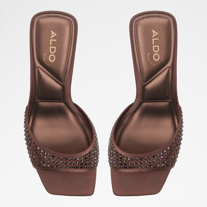 AGATHA-IN DARK BROWN Women Dress Sandals image number 5