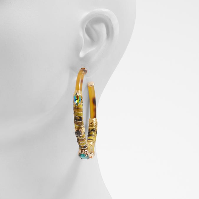 Celebrinia Women's Brown Multi Earrings image number 1