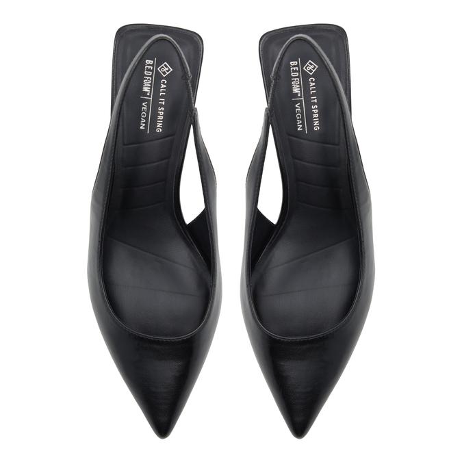Call it Spring Rozalia Women's Black Block Heel Shoes image number 1