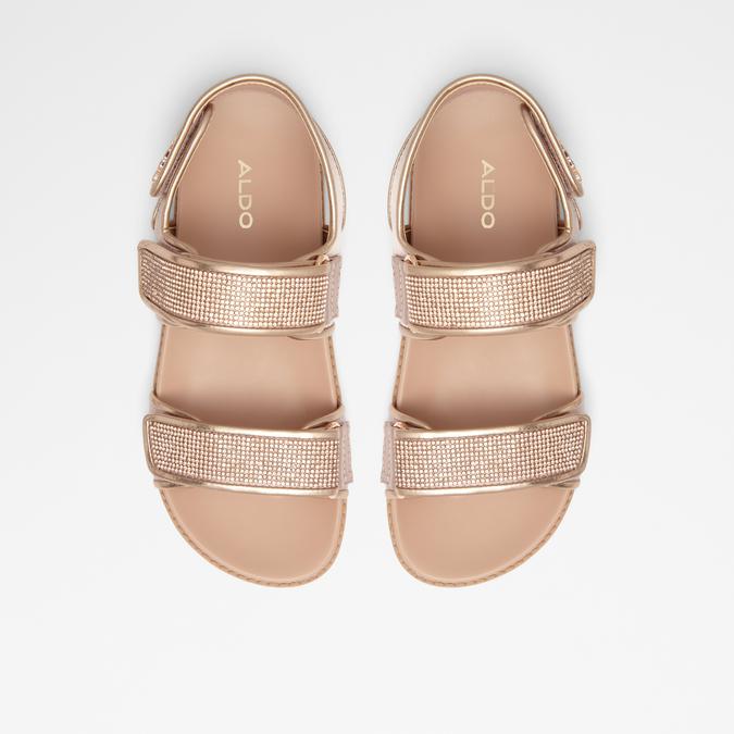 Aldo rose on sale gold flat sandals