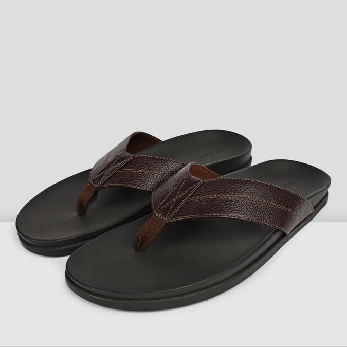TRIBORD-IND Cognac Men Thong Sandals image number 2