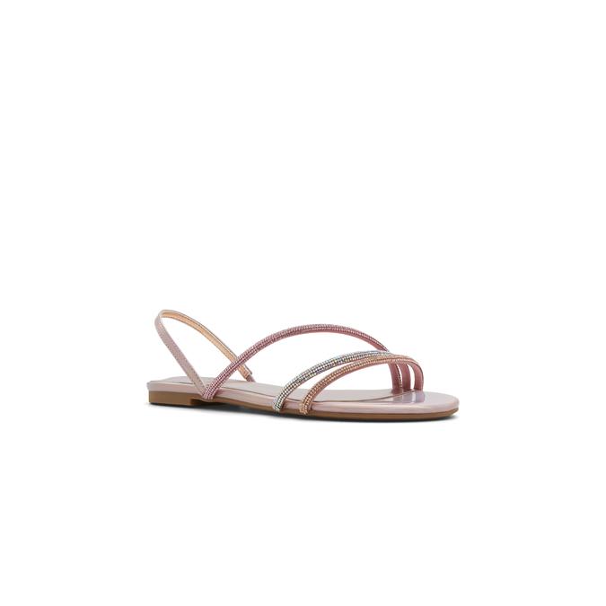 Glitter Women s Pink Flat Sandals Aldo Shoes