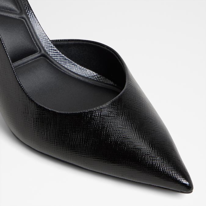 Jeanny-In Women's Black Pumps image number 5