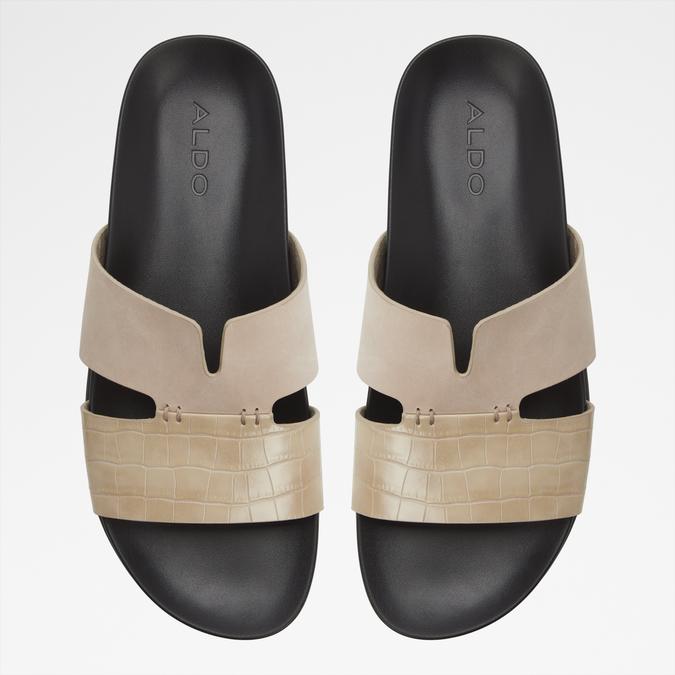 MARCELO Brown Men Single Strap Sandals image number 5