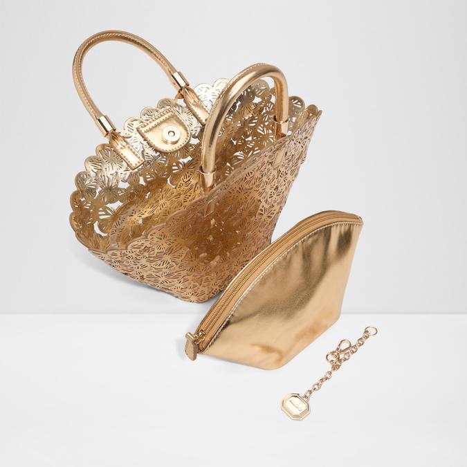 Elegenta Women's Gold Satchel image number 2