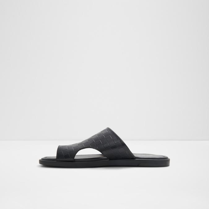 Seif Men's Black Double Band Sandals image number 3