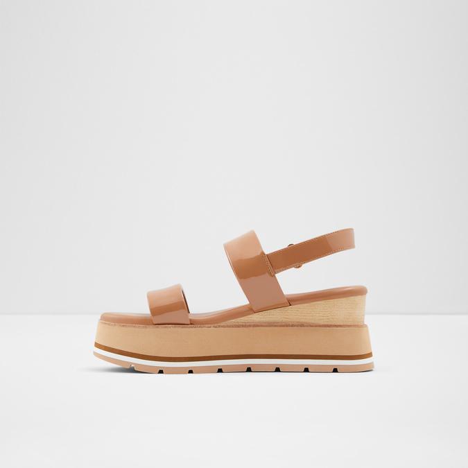 Onalisa Women's Light Brown Wedges image number 3
