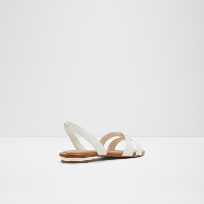 Balera Women's White Flat Sandals image number 2