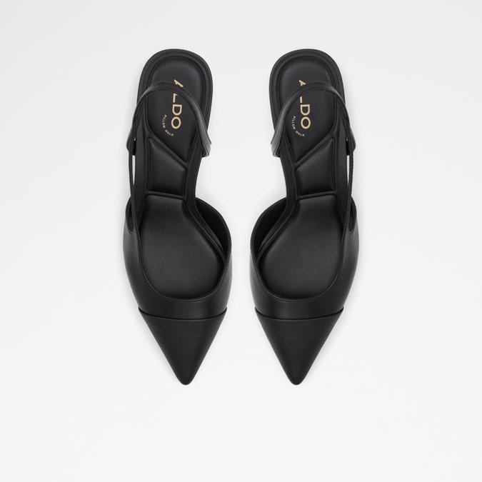 Valaclya Women's Black Block Heel image number 1