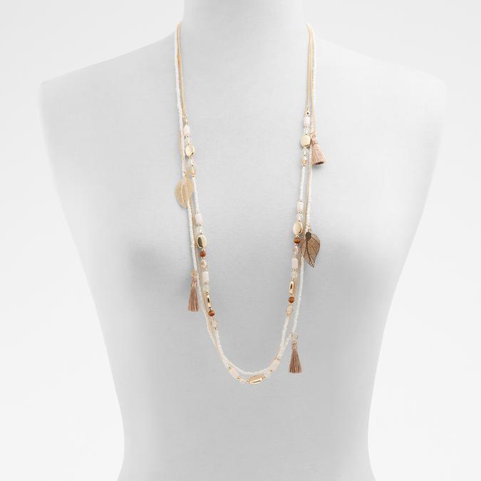 Qenna Women's Light Brown Necklace