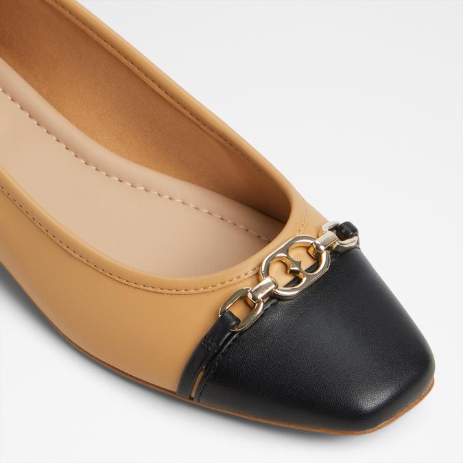 KRISHELLEM-B BEIGE Women Ballerinas image number 4