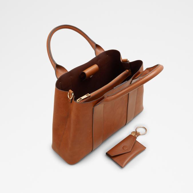 Mutsee Women's Brown Satchel image number 2
