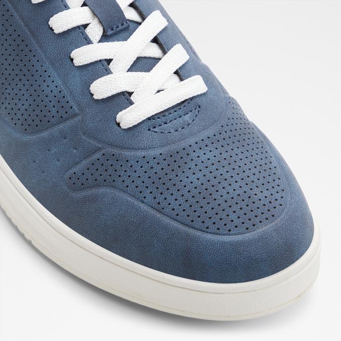 ROBIEA Navy Men Sneakers image number 4