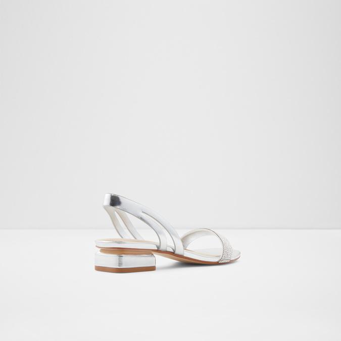 Adreilla Women's Silver Block Heel Sandal image number 1