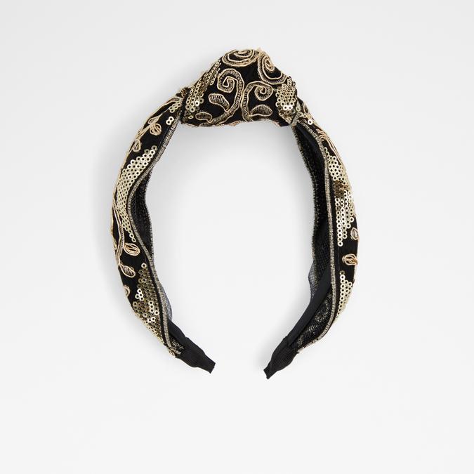 Erilawiel Women's Black On Gold Hair Accessories