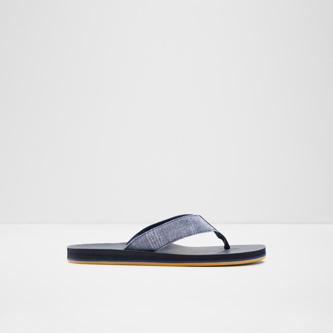 Weallere Men's Navy Thong Sandals image number 0